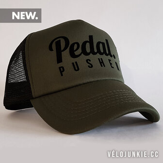 PEDALPUSHER CAP GREEN BLACK