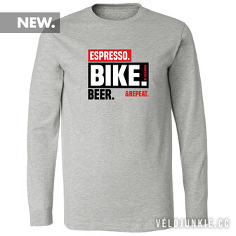 Espresso bike beer longsleeve