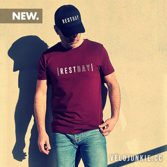 Rest Day T-Shirt Burgundy