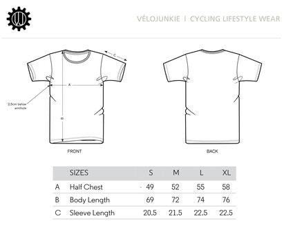V&eacute;loJunkie Cycling Club T-Shirt