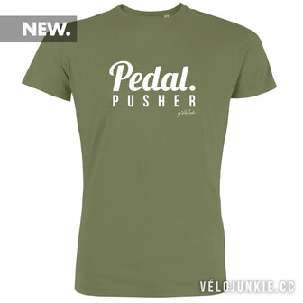 pedalpusher t shirt velojunkie