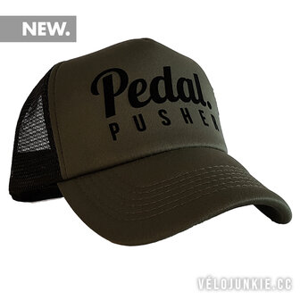 PEDALPUSHER CAP GREEN BLACK
