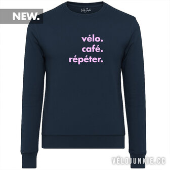 velo caf&eacute; r&eacute;p&eacute;ter sweater