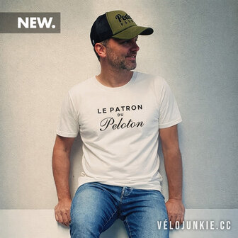 le patron du peloton t-shirt velojunkie