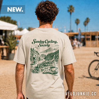 Sunday Cycling Society t shirt