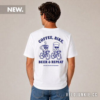 coffee bike beer repeat velojunkie