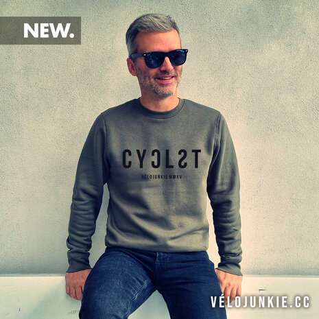 Cyclst olive sweater