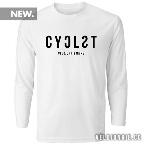 cyclst longsleeve white