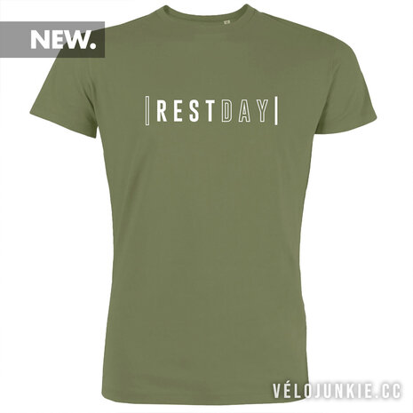 REST DAY T SHIRT OLIVE