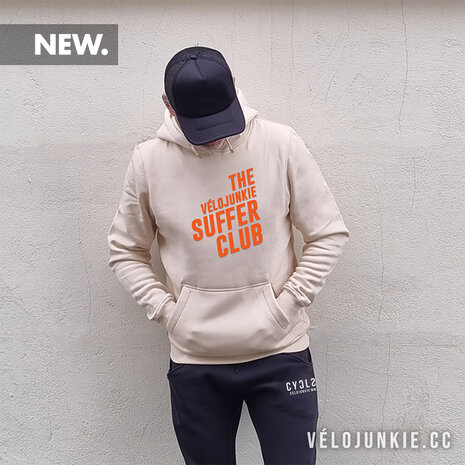 The Velojunkie suffer club hoodie
