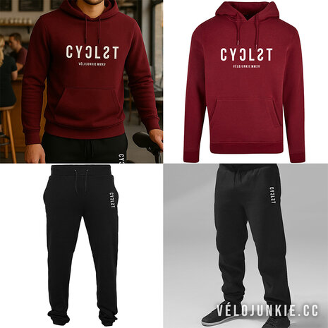 CYCLST Burgundy Hoodie