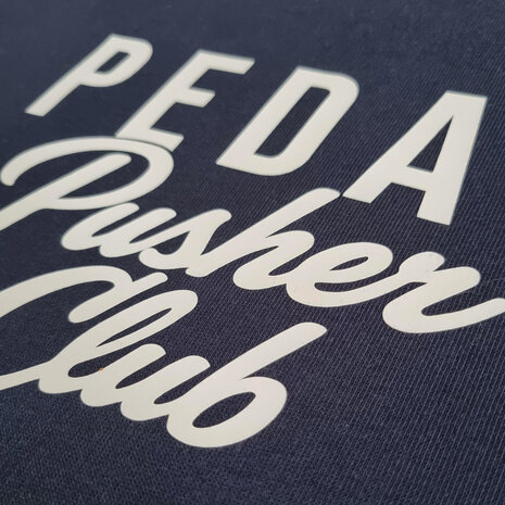 pedal pusher club trui detail