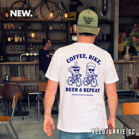 coffee bike beer repeat velojunkie