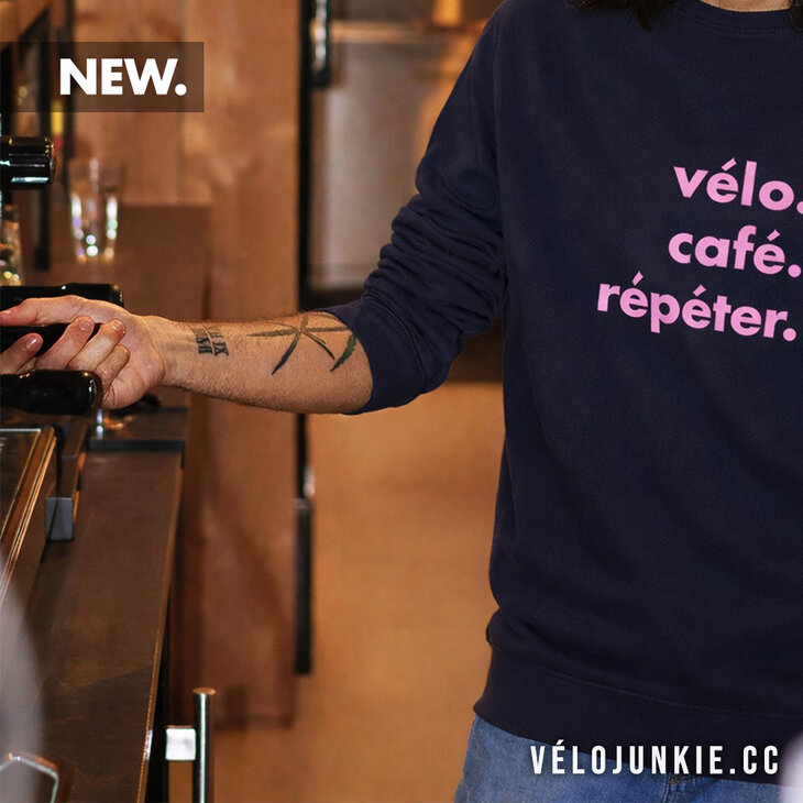 velo caf&eacute; r&eacute;p&eacute;ter sweater