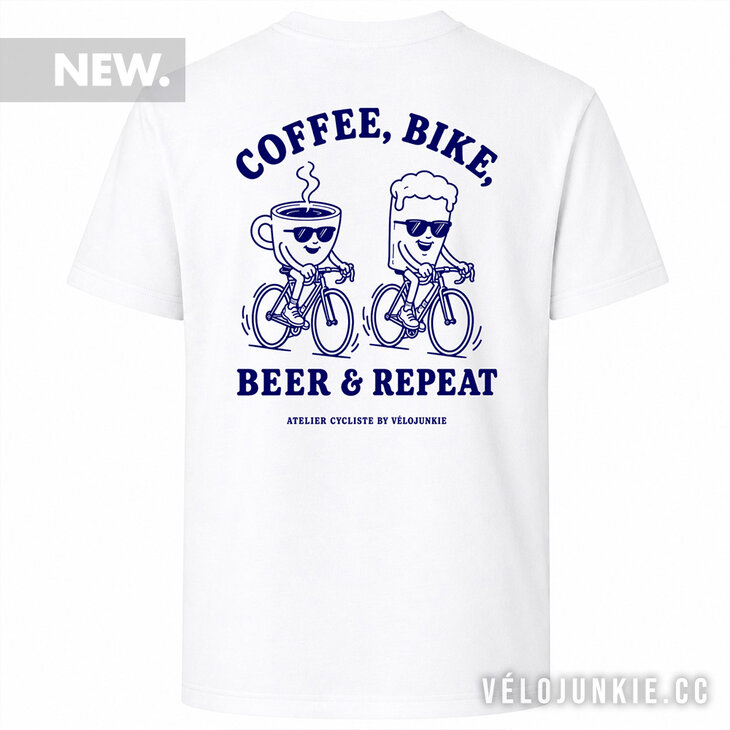 coffee bike beer repeat velojunkie