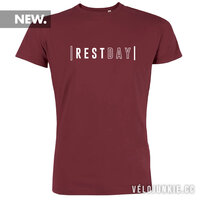 Rest Day T-Shirt Burgundy